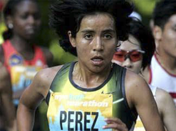 Madai Pérez, tercera maratonista con marca Río.
