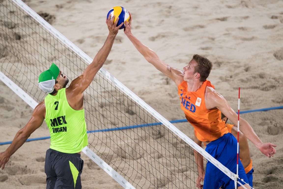 Holanda elimina a México del voleibol de playa